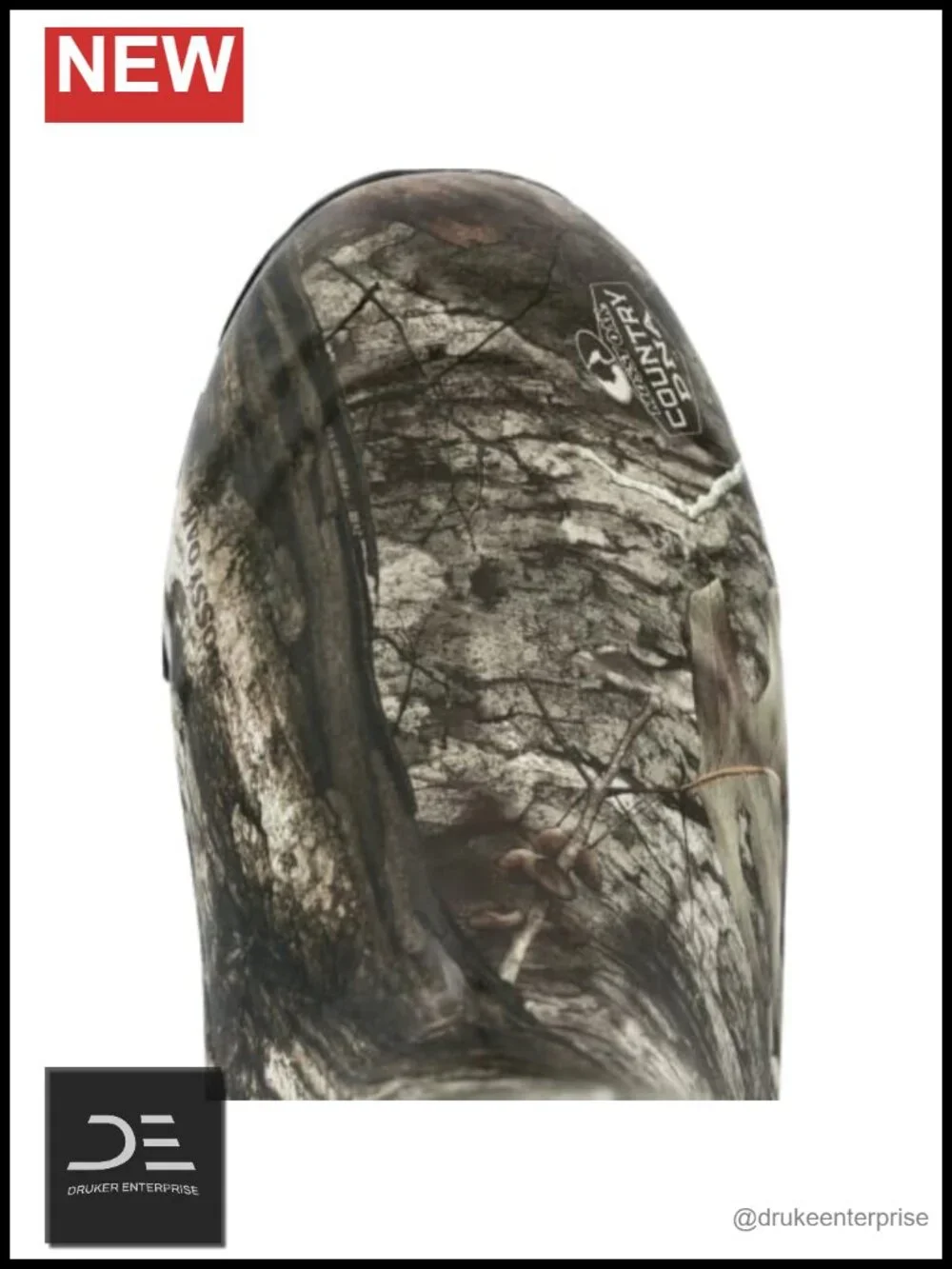 Waterproof Insulated Knee-High Pull-On Winter Work Boot With Camo Pattern